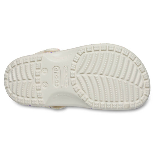 Crocs Kids' Classic Glow Paint Splatter Clog